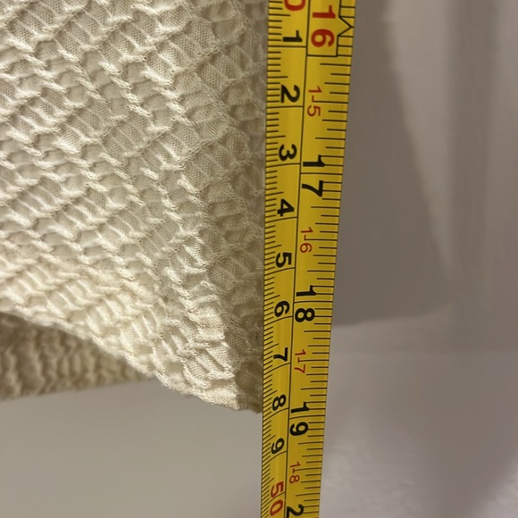 Free People Cupcake Ruched Puff Sleeve Top in Ivory - Size Small - Picture 9 of 9